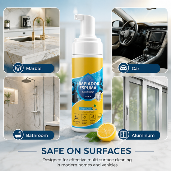 Powerful 4-in-1 Multi-Enzyme Foam Cleaning Spray