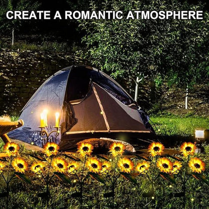 ⏳Limited-time 50% off🌞Solar LED Sunflower Garden Lights-29.6inch/75cm 2