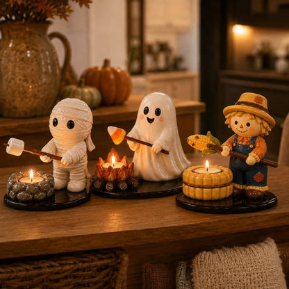 🔥LAST DAY 50% OFF💥Halloween Campfire Tealight Holder