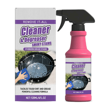 Non-Toxic Grill Cleaner - No Scrubbing, Cuts Grease In Seconds💧