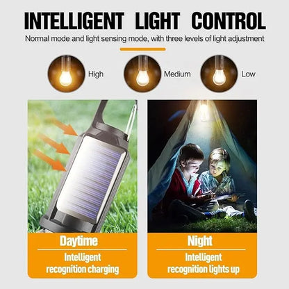 Rechargeable Solar LED Light Bulbs with Waterproof Clip Hook, Solar Outdoor Lights, Portable Camping Gear for Hiking & Emergency Use,father'sdaygifts,campingessentials,campinggear