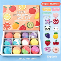 Fruit bath bomb set (12 pieces)