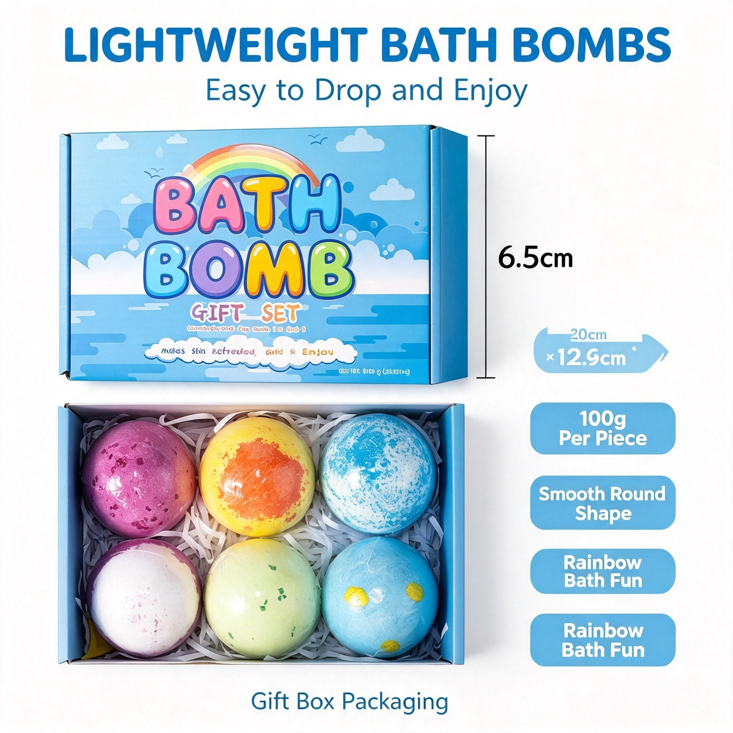 🛁 60% OFF |🌊 Ocean Theme Bath Bombs | Foamy Bath Time & Fun Gift Idea ✨