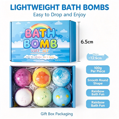 🛁 60% OFF |🌊 Ocean Theme Bath Bombs | Foamy Bath Time & Fun Gift Idea ✨