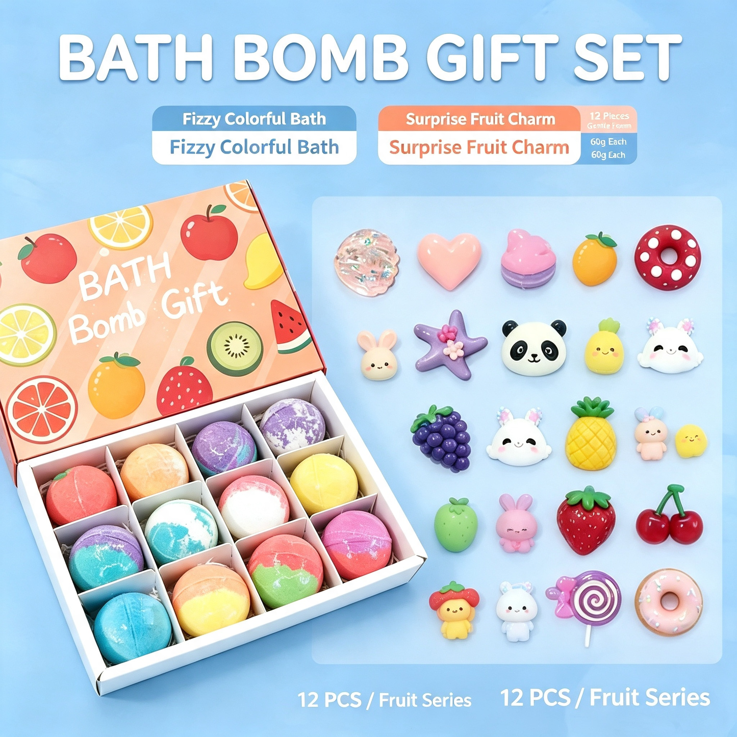 🛁 60% OFF |🌊 Ocean Theme Bath Bombs | Foamy Bath Time & Fun Gift Idea ✨