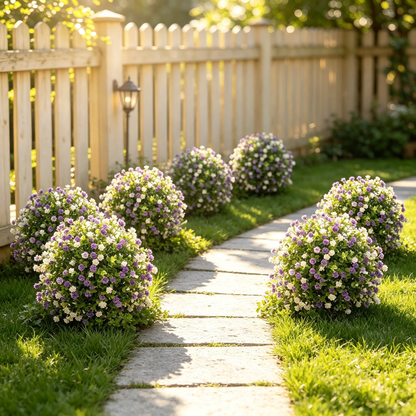 🔥Artificial Potted Trees With Ground Stakes🌼