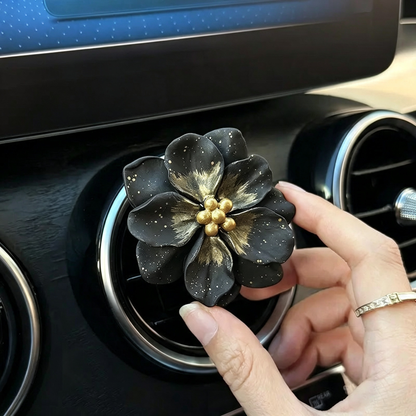 Premium Black Butterfly Car Fragrance Ornament, Car Console Decoration, Car Interior Diffuser Stone Gift