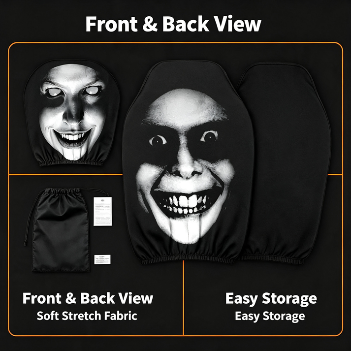 install car headrest cover