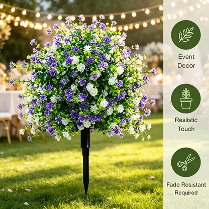 🔥Artificial Potted Trees With Ground Stakes🌼