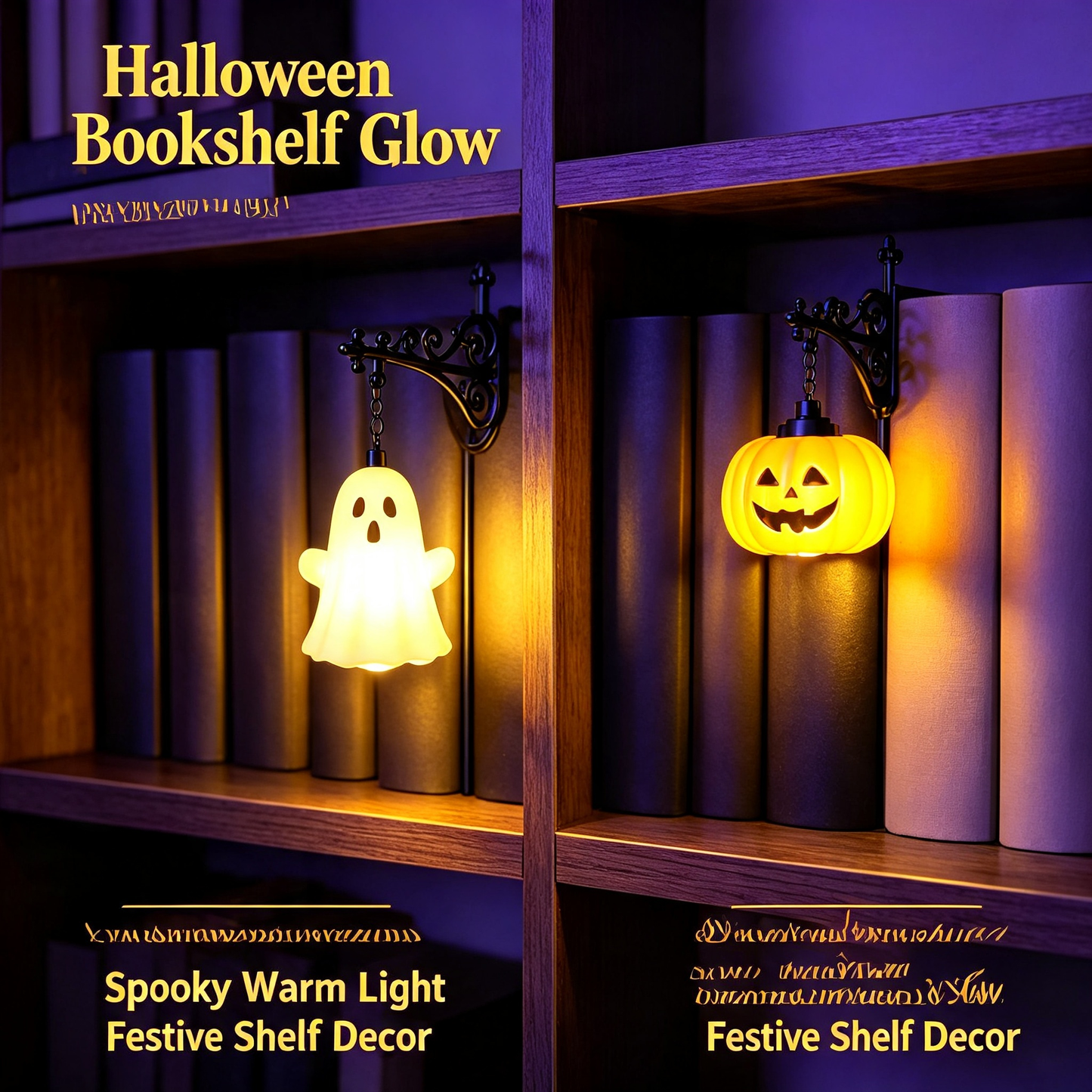 Library Lantern-Decorative Bookshelf Lighting