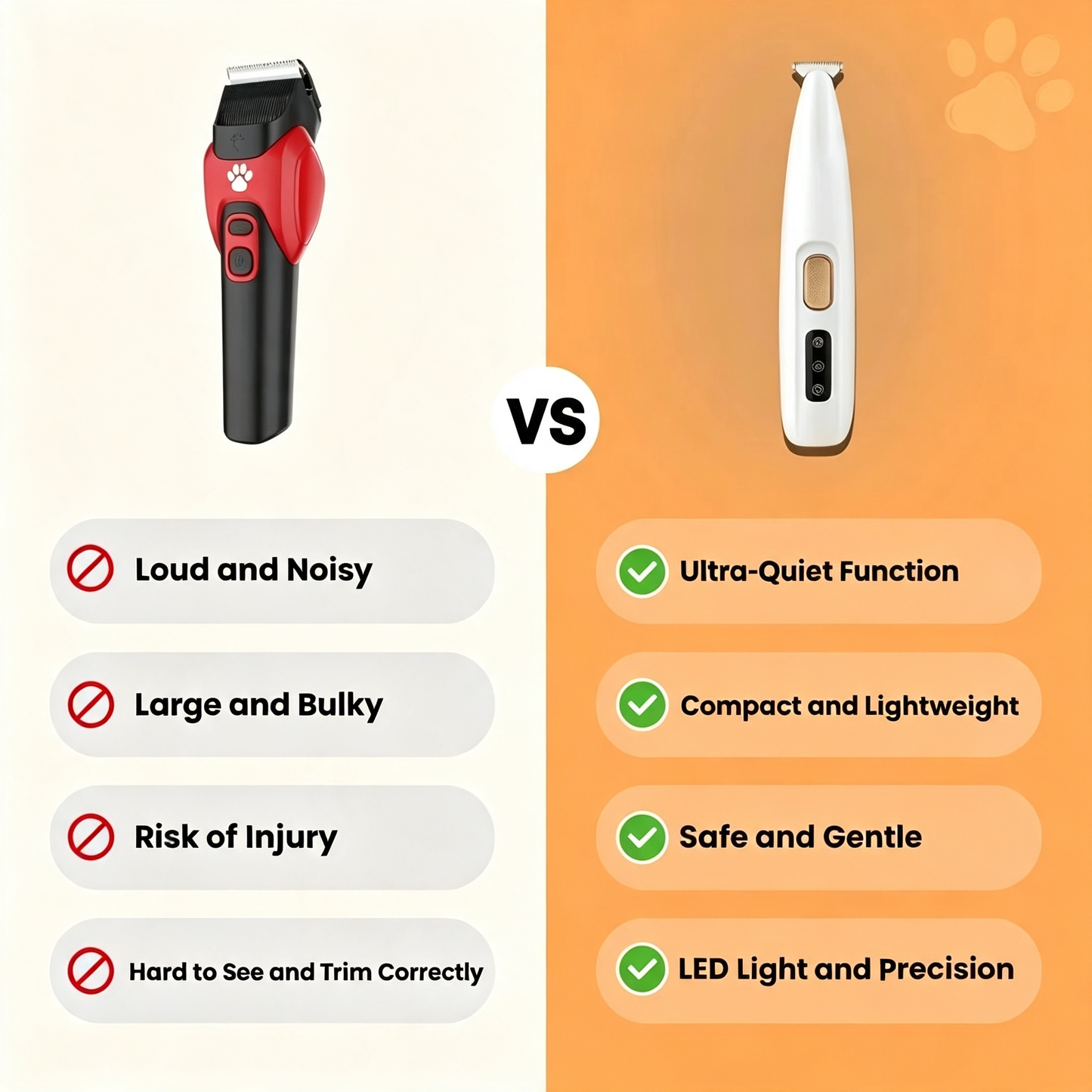 🐾 51% OFF | Pet Hair Trimmer Prevent Matted Fur & Skin Irritation