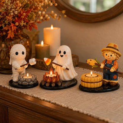 🔥LAST DAY 50% OFF💥Halloween Campfire Tealight Holder