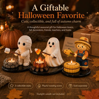 🔥LAST DAY 50% OFF💥Halloween Campfire Tealight Holder