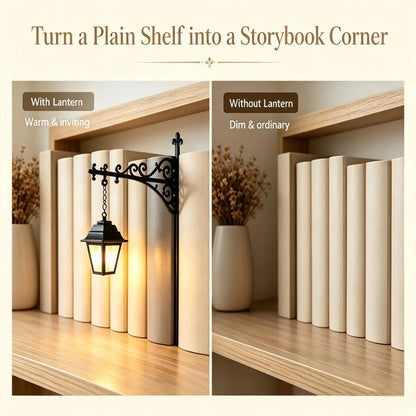 Library Lantern-Decorative Bookshelf Lighting