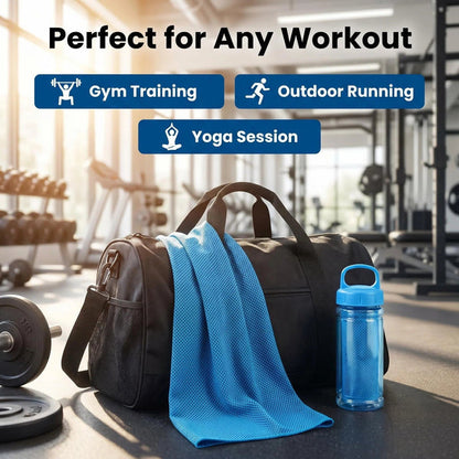 🔥Colding Sweat Towel You Can Use Anywhere, Anytime! Reusable Soft Absorbent Cooling Portable