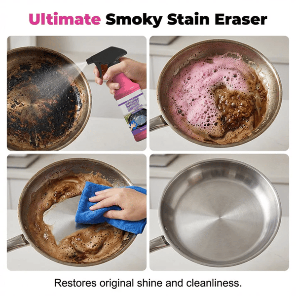 Non-Toxic Grill Cleaner - No Scrubbing, Cuts Grease In Seconds💧