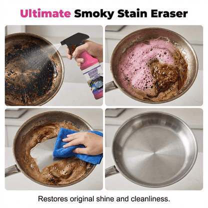 Non-Toxic Grill Cleaner - No Scrubbing, Cuts Grease In Seconds💧