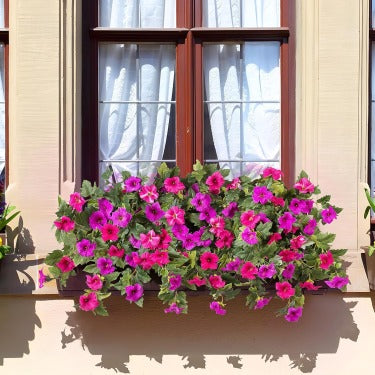 🔥Last Day 70% OFF🔥Faux Petunias Silk Flower UV Resistant No Fade Floral