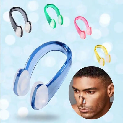 Swimming Nose Clip, Natation Accessories, Training Clamp, Diving Supplies, Prevents Nasal Congestion, Chokes Underwater, Noseclip, 1/2pcs