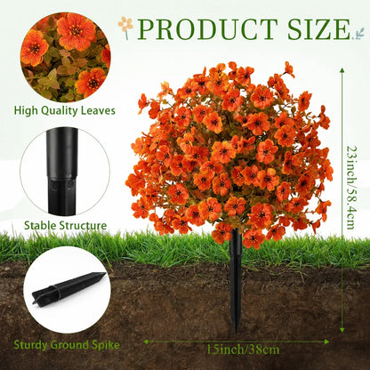 🌱Outdoor/Indoor UV Resistant & Waterproof Artificial Flower Decor