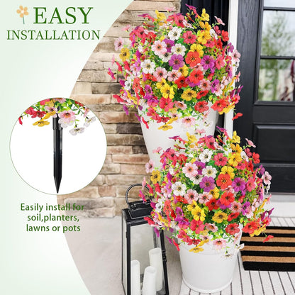 🌱Outdoor/Indoor UV Resistant & Waterproof Artificial Flower Decor