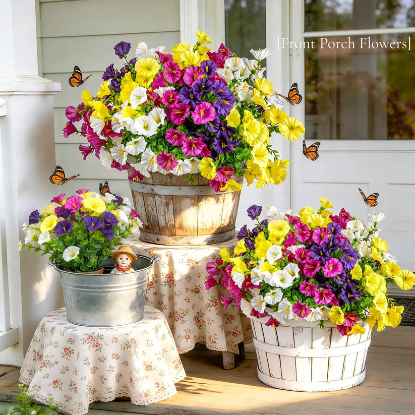 Last Day 60% OFF UV Resistant Artificial Petunias Flowers
