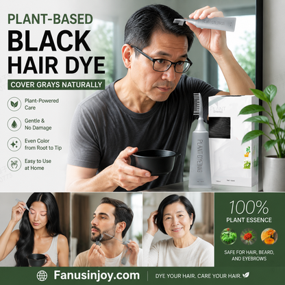 Plant-Based Comb Hair Dye