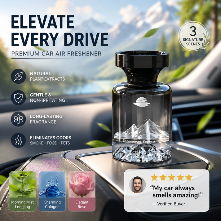 🥳 2026 HOT SALE 🥳 💘 50K+ SOLD! 🚗 🌿 51% OFF! 110ml Long-Lasting Car Air Freshener