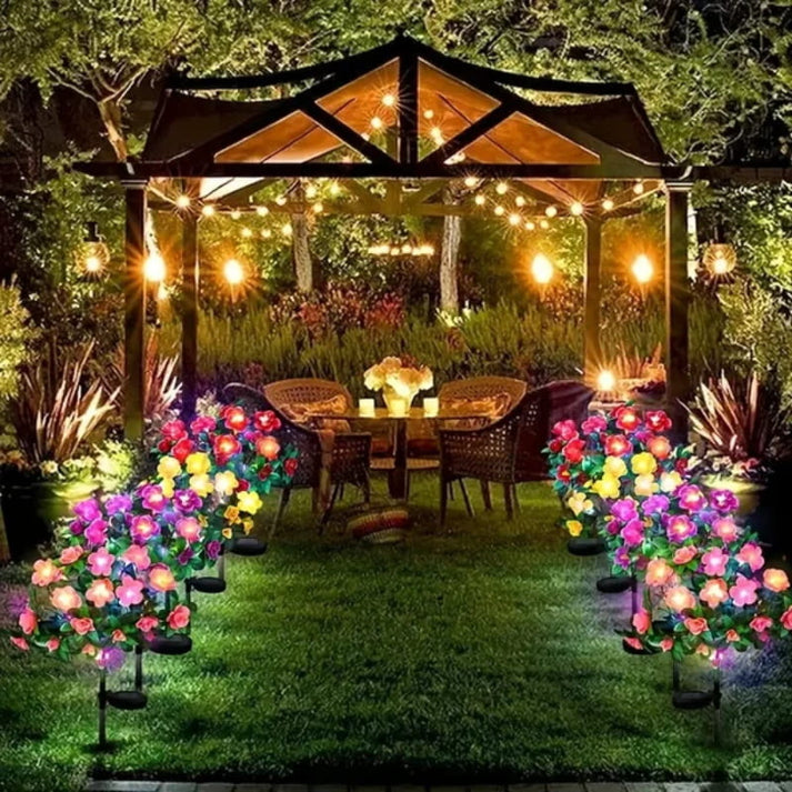 🌸 Elevate Your Garden with Colorful Azalea Lights! 🌸