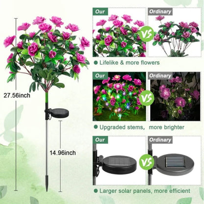 🌸 Elevate Your Garden with Colorful Azalea Lights! 🌸