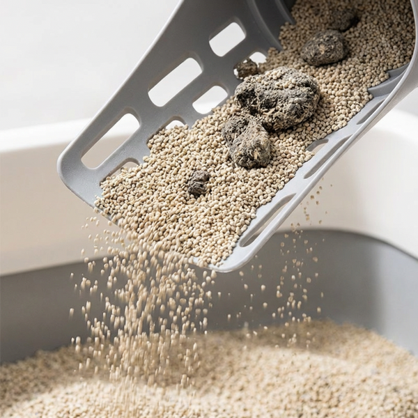 Cat Litter Scoop With Integrated Trash Can – Efficient Sifting & Large Capacity – Hygienic Essential