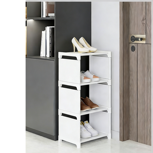 New arrival 50% OFF Vertical Shoe Rack for Entryway – Space-Saving, Sturdy Metal Frame & Easy Assembly