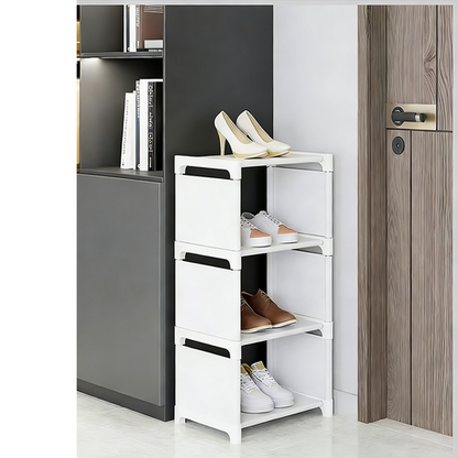 New arrival 50% OFF Vertical Shoe Rack for Entryway – Space-Saving, Sturdy Metal Frame & Easy Assembly