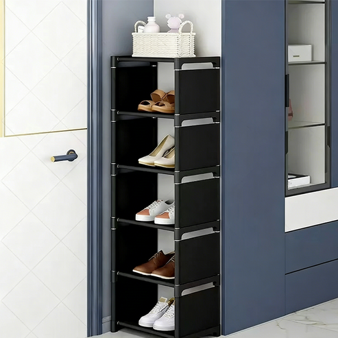 New arrival 50% OFF Vertical Shoe Rack for Entryway – Space-Saving, Sturdy Metal Frame & Easy Assembly