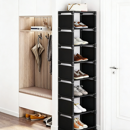 New arrival 50% OFF Vertical Shoe Rack for Entryway – Space-Saving, Sturdy Metal Frame & Easy Assembly