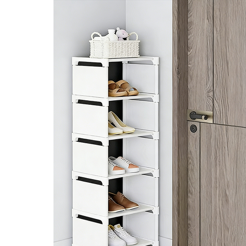 New arrival 50% OFF Vertical Shoe Rack for Entryway – Space-Saving, Sturdy Metal Frame & Easy Assembly