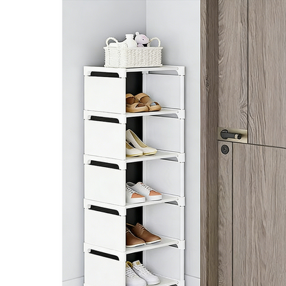 New arrival 50% OFF Vertical Shoe Rack for Entryway – Space-Saving, Sturdy Metal Frame & Easy Assembly