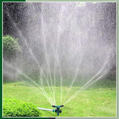 Floor Plug-in Large Three-fork Automatic Rotating Sprinkler-