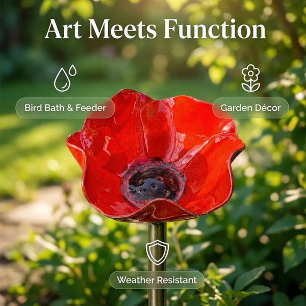 💖🎁LAST DAY SALE !🔥50K+ SOLD!🐦Handmade Metal Flower Garden Stake