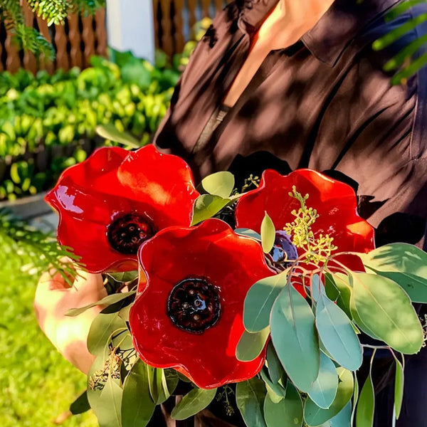 💖🎁LAST DAY SALE !🔥50K+ SOLD!🐦Handmade Metal Flower Garden Stake