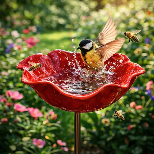 💖🎁LAST DAY SALE !🔥50K+ SOLD!🐦Handmade Metal Flower Garden Stake