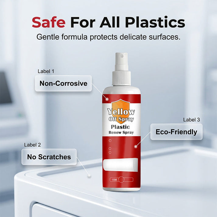 Time-Limited Special Plastic Renew Yellow-Off Spray Cleaner