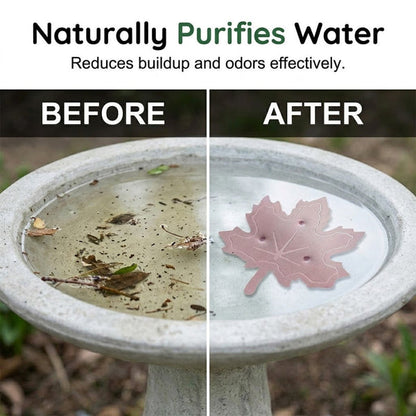 Universal Fit Bird Bath Cleaner Wildlife-Safe Leaf Purifier For Fresh, Clear Water In Any Garden Basin | Rust-Resistant & Low Maintenance