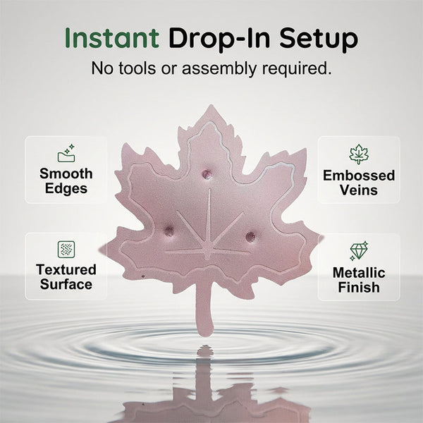 Universal Fit Bird Bath Cleaner Wildlife-Safe Leaf Purifier For Fresh, Clear Water In Any Garden Basin | Rust-Resistant & Low Maintenance