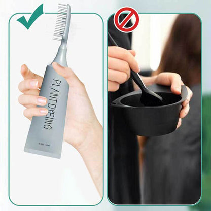 Plant-Based Comb Hair Dye
