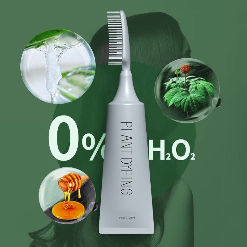 Plant-Based Comb Hair Dye