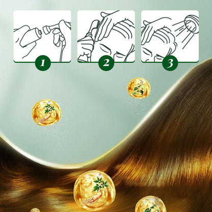 Plant-Based Comb Hair Dye